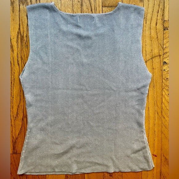 Vintage 90s GAP silk knit top - Picture 3 of 4